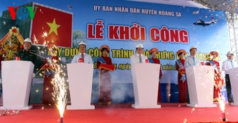 Khởi công xây dựng Nhà trưng bày Hoàng Sa - ảnh 1